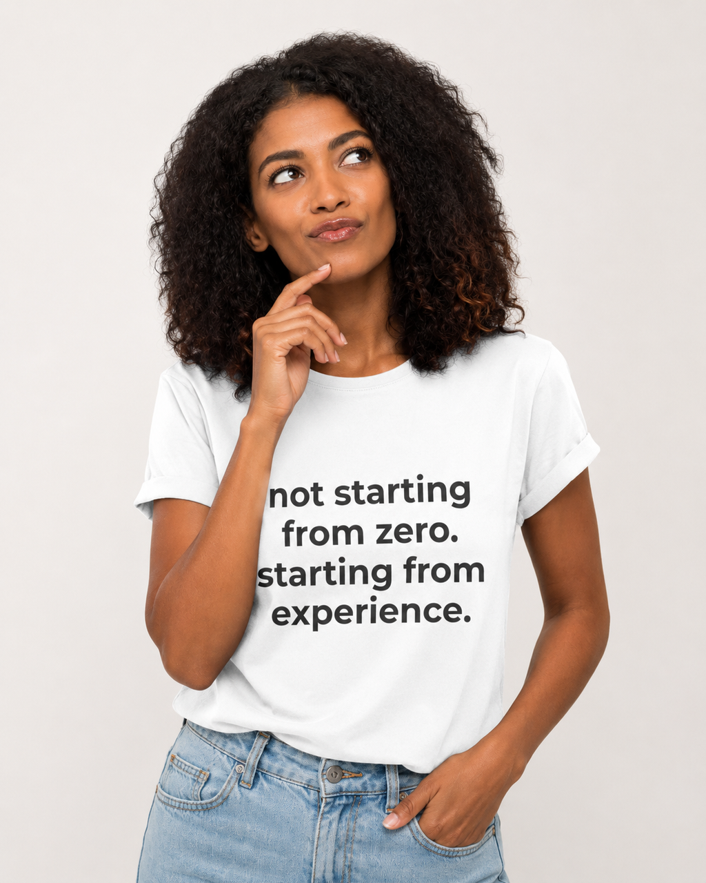 The Tee — Black & White