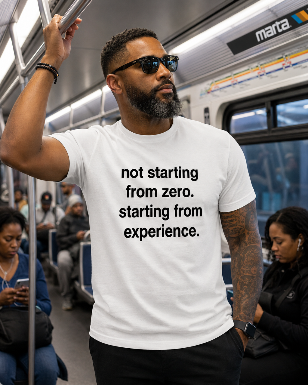 The Tee — Black & White