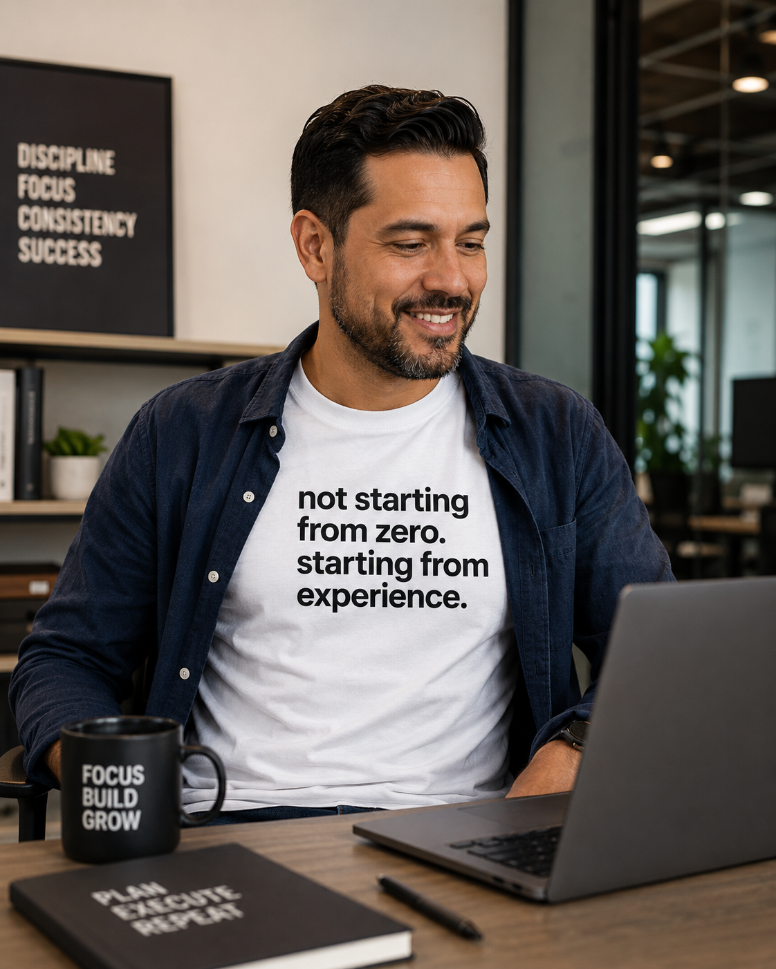 The Tee — Black & White