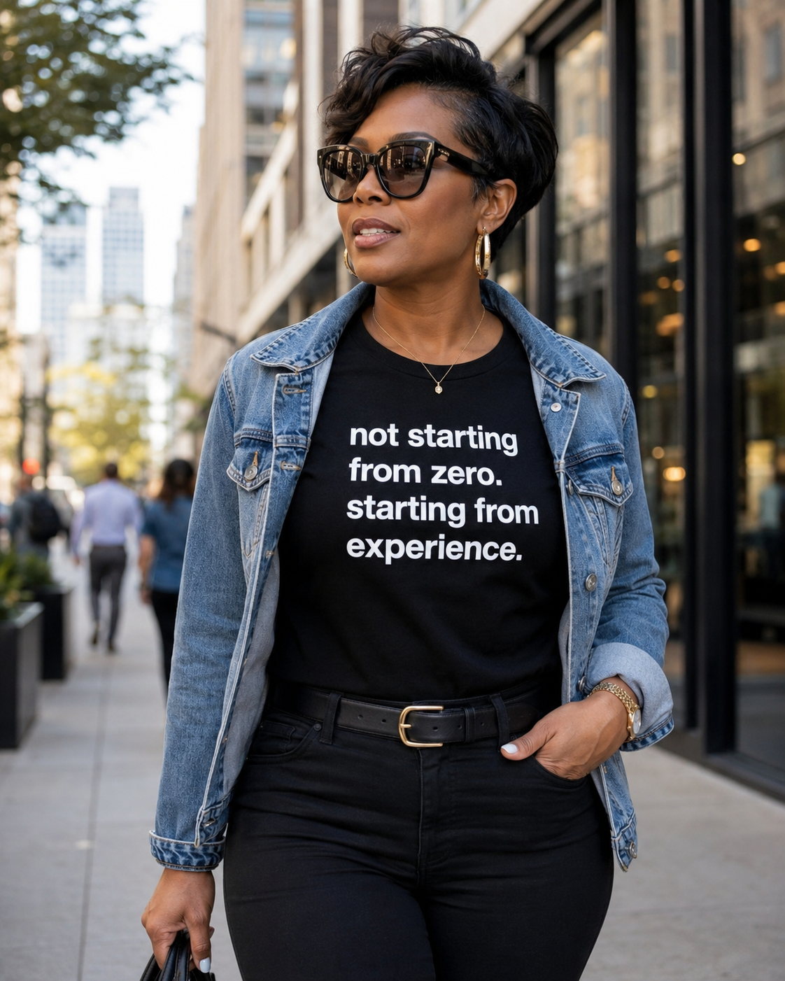 The Tee — Black & White